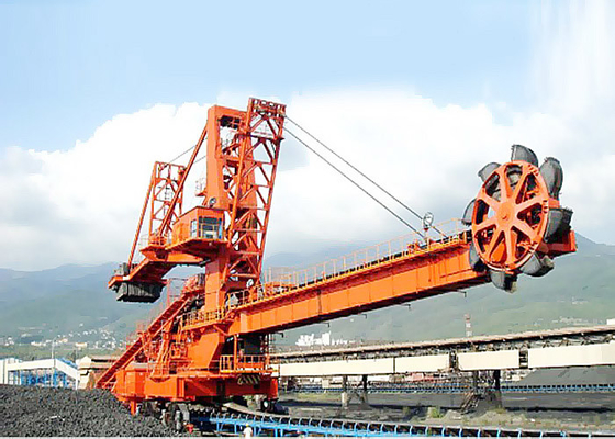 empilhador de 2000t/H BW e máquina do Reclaimer para o extração de carvão no transporte de materiais do porto